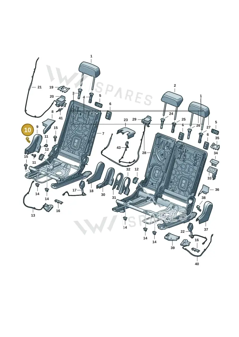 565885093 — Skoda Kodiaq (2024-) diagram 57h885000, position 10