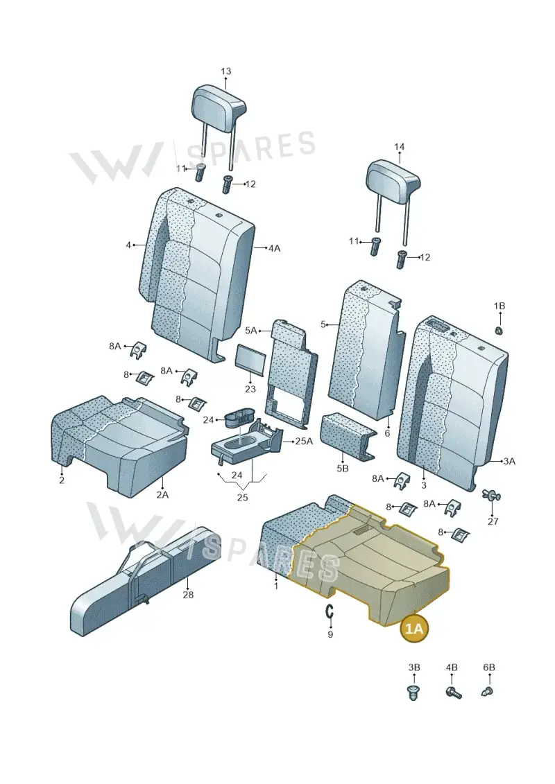 565885405EMSY — Skoda Kodiaq (2016-2024) diagram 804885500, position 1A
