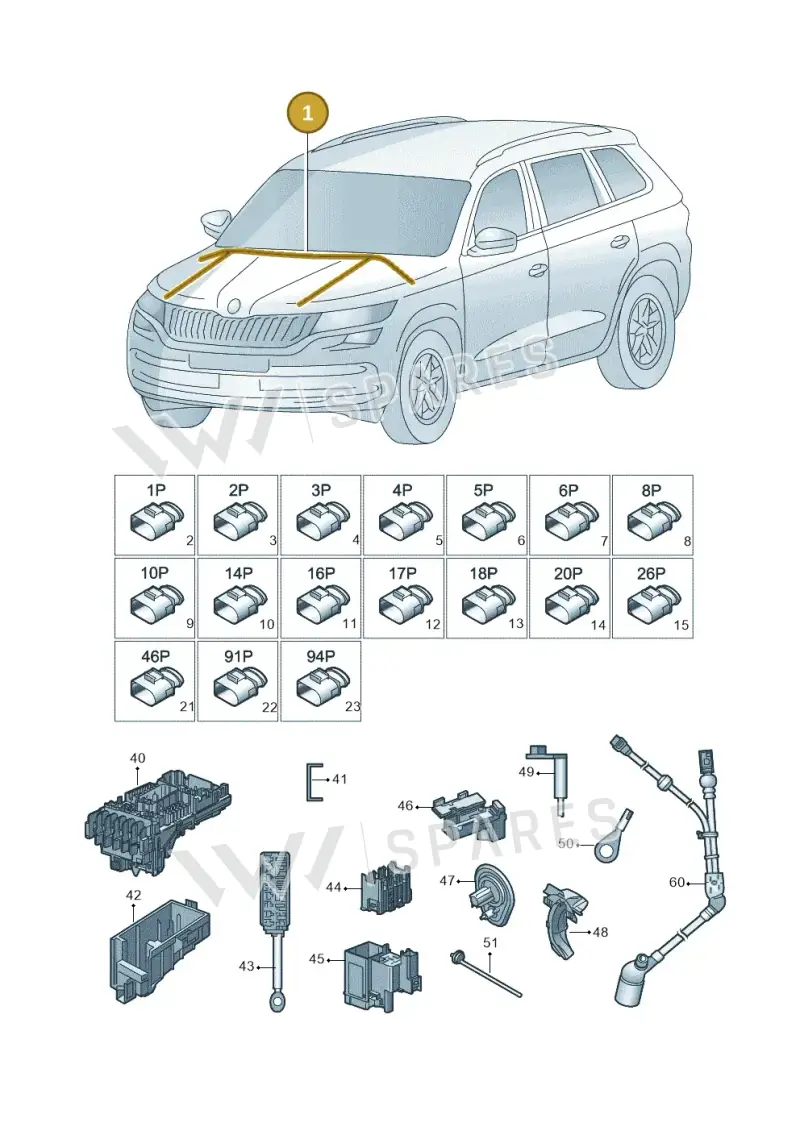 565971058C — Skoda Kodiaq (2018-2022) diagram 804971080, position 1