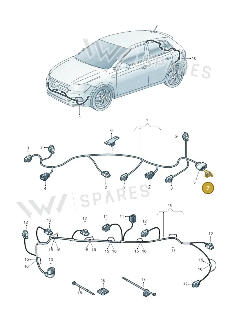 565971890A — Skoda Fabia (2021-) diagram 837971900, position 7
