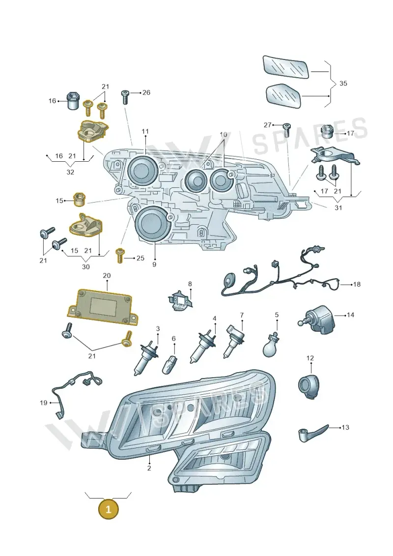 566941015 — Skoda Kodiaq (2018-2022) diagram 804941000, position 1