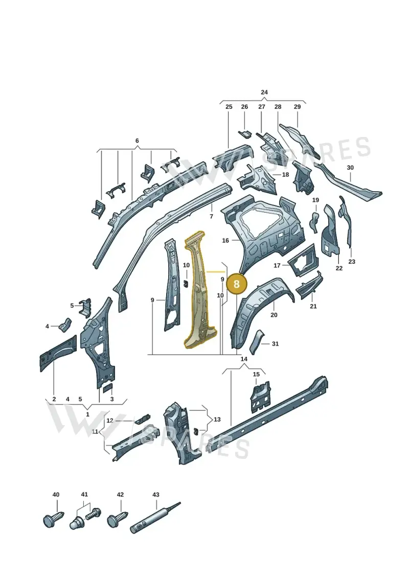 571809220 — Skoda Kodiaq (2024-) diagram 57h809000, position 8