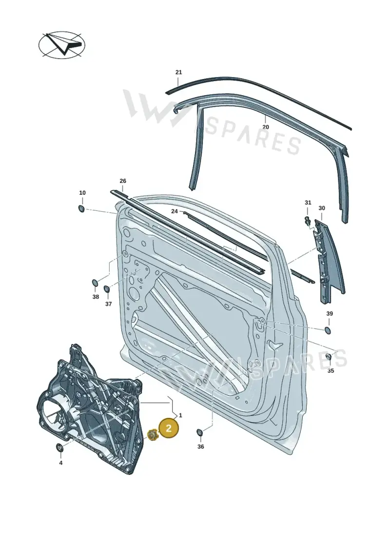 571837485B — Skoda Kodiaq (2024-) diagram 57x837500, position 2