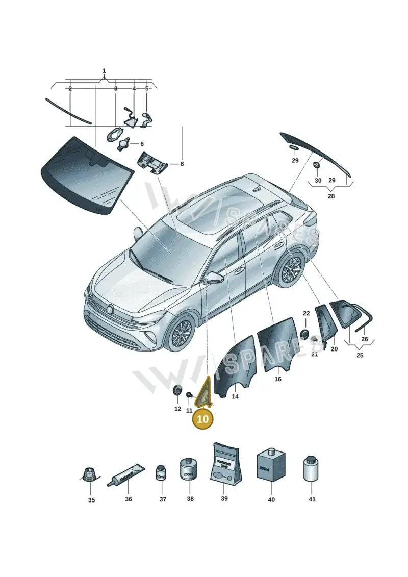 571845114B — Volkswagen Tiguan (2023-2025) diagram 57x845000, position 10
