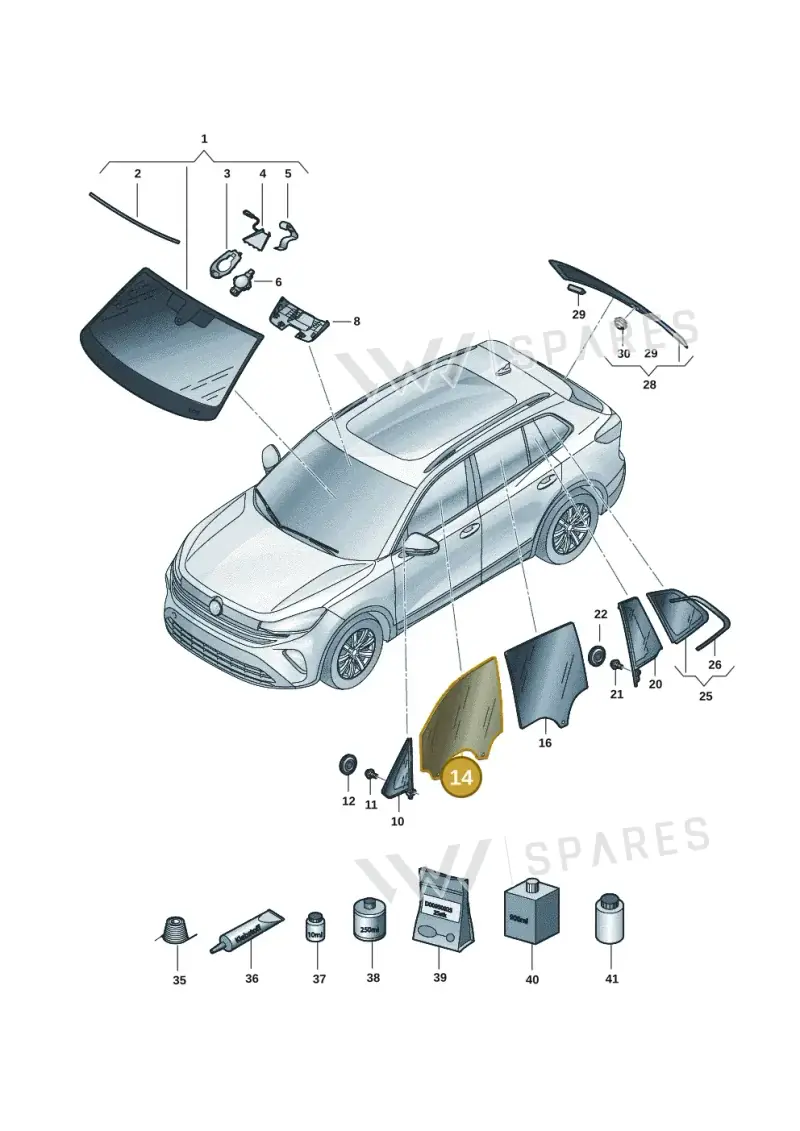 571845201 — Skoda Kodiaq (2024-2024) diagram 57x845000, position 14