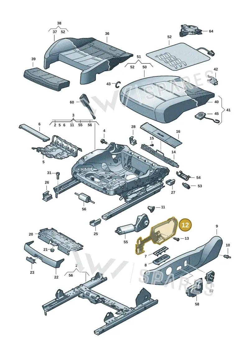 571881559 — Skoda Kodiaq (2024-) diagram 3j0881100, position 12