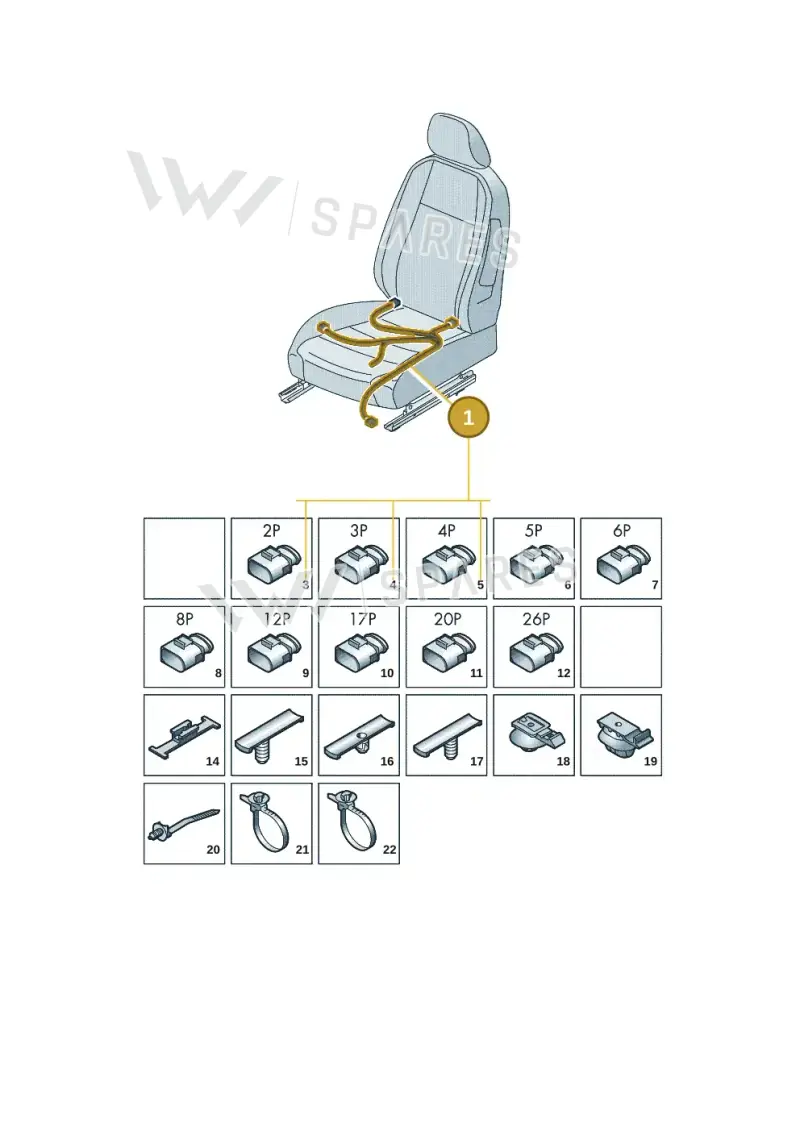 571971391G — Volkswagen Tiguan (2023-2025) diagram 57x972250, position 1