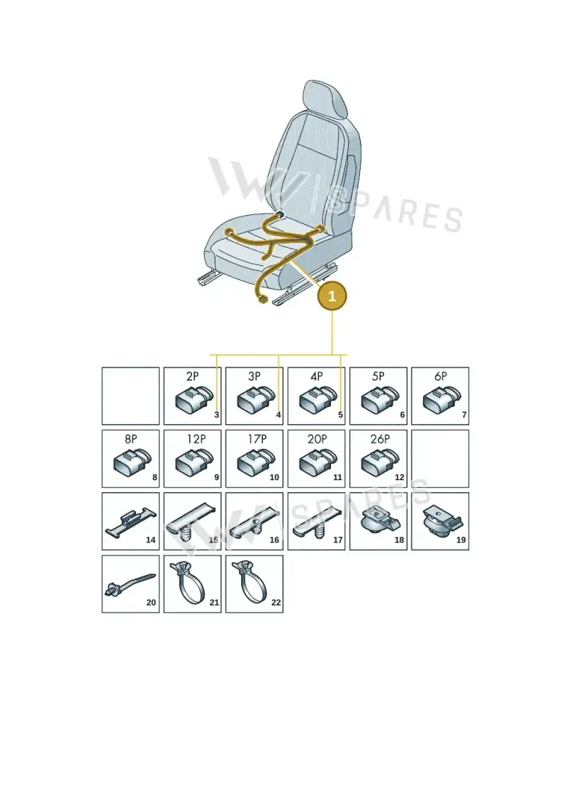 571971391M — Volkswagen Tiguan (2023-2025) diagram 57x972250, position 1