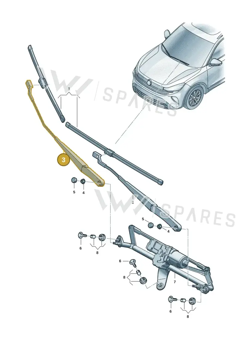 57295541003C — Skoda Kodiaq (2024-) diagram 57x955000, position 3