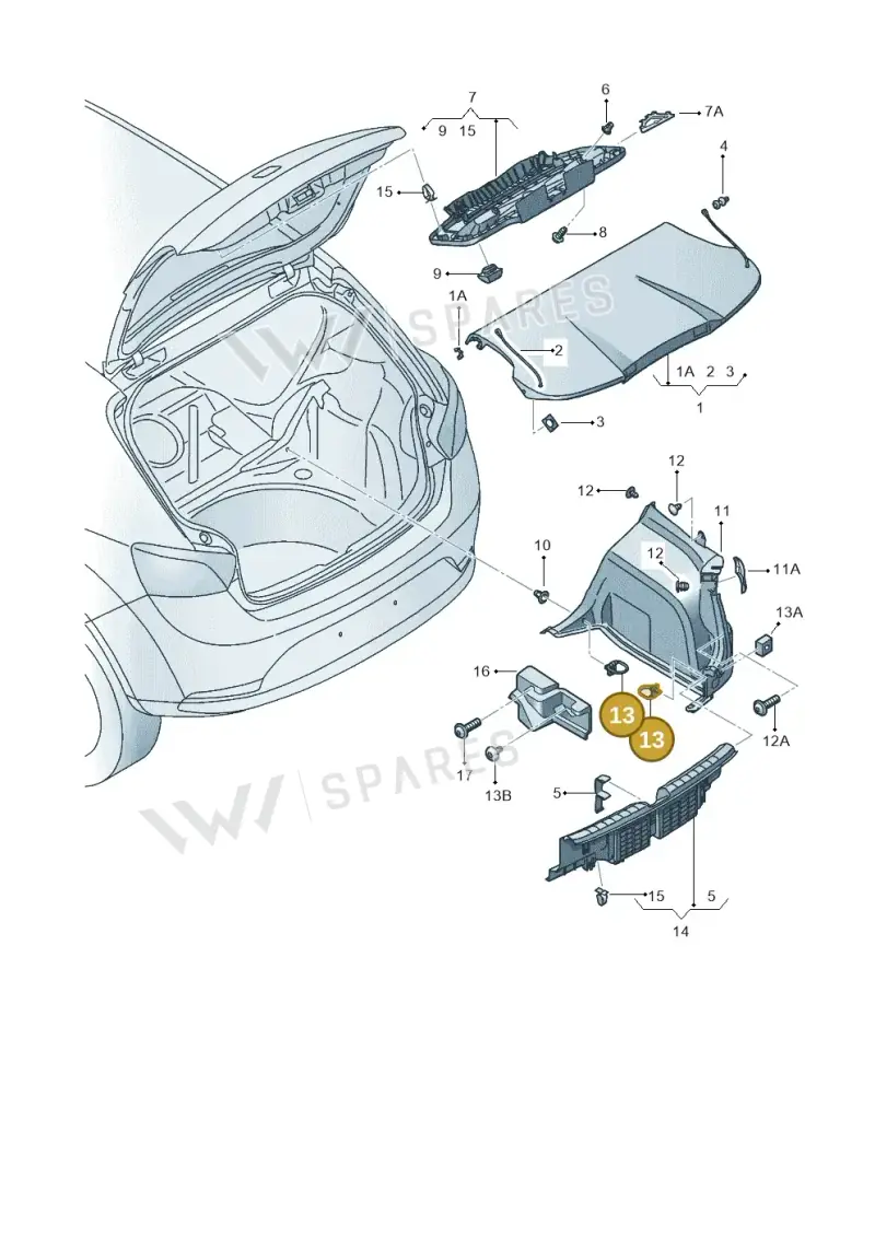 575801983 — SEAT Ibiza (2017-) diagram 835867800, position 13