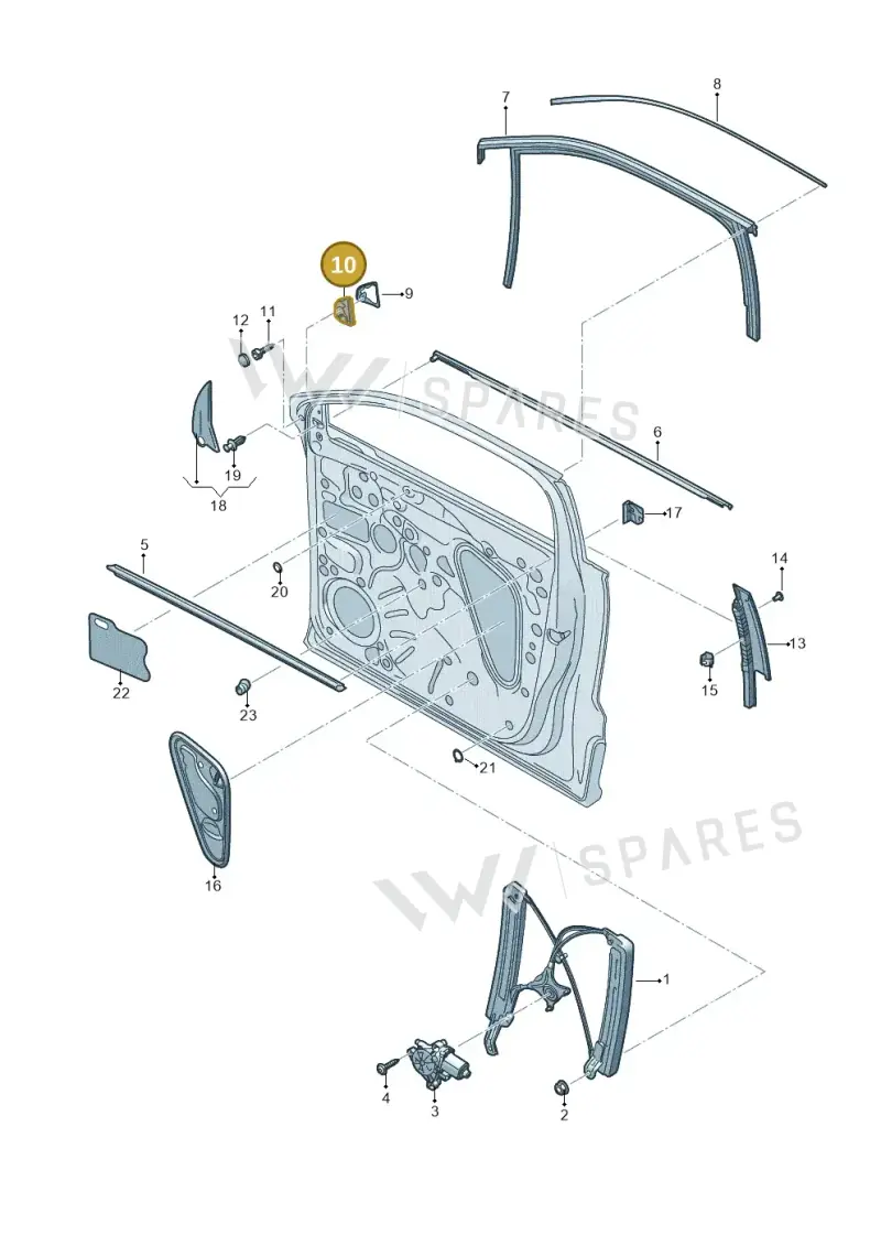 575837367A — SEAT Ateca (2016-) diagram 893837600, position 10