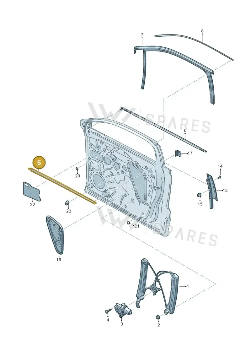575837472A — Skoda Karoq (2017-2022) diagram 834837060, position 5