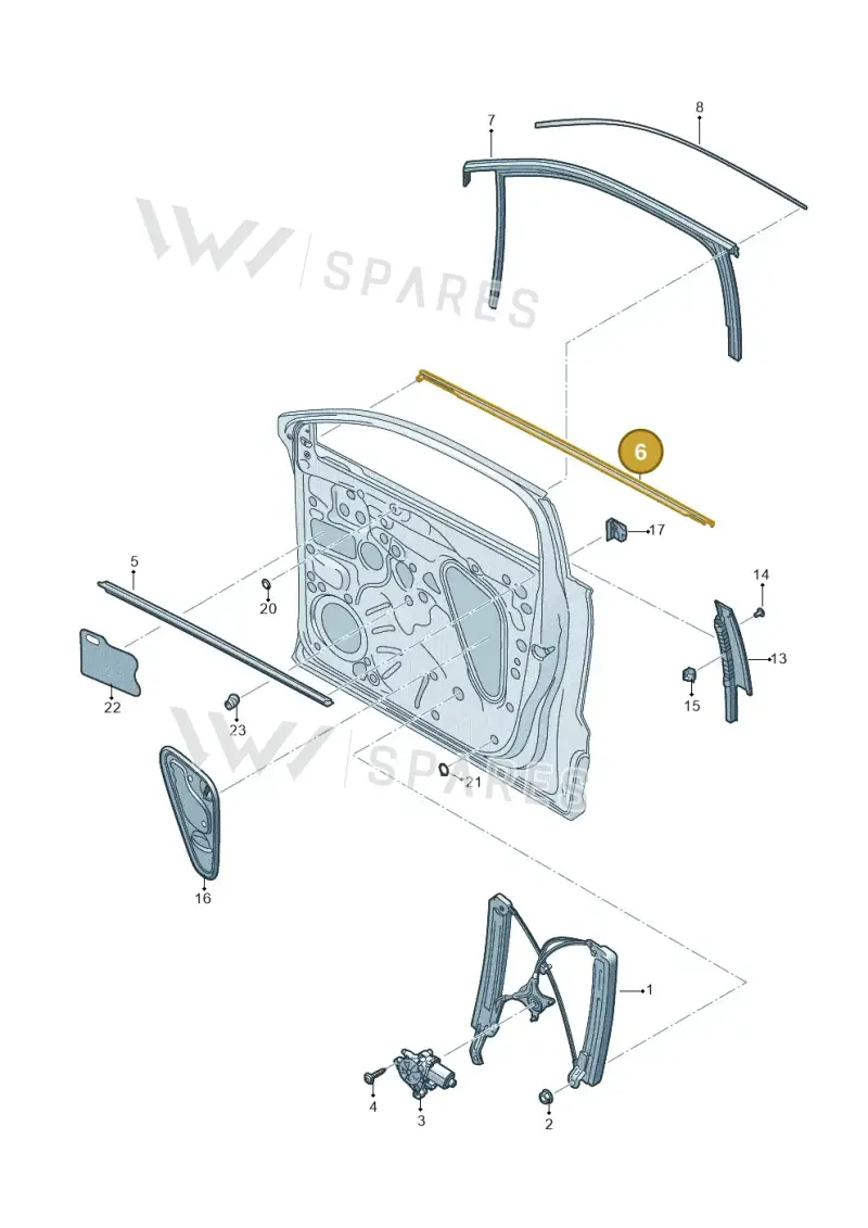 575837477D5AP — Skoda Karoq (2017-2022) diagram 834837060, position 6