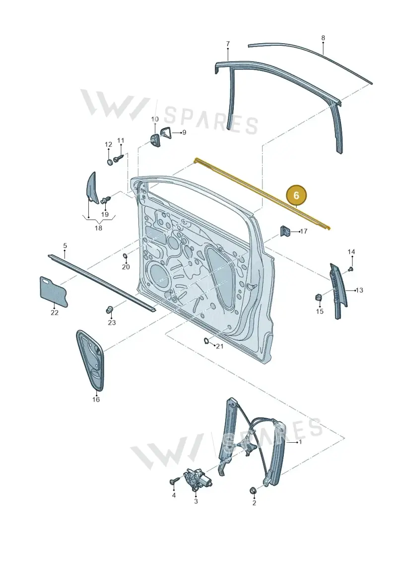 575837478D5AP — SEAT Ateca (2016-) diagram 893837600, position 6