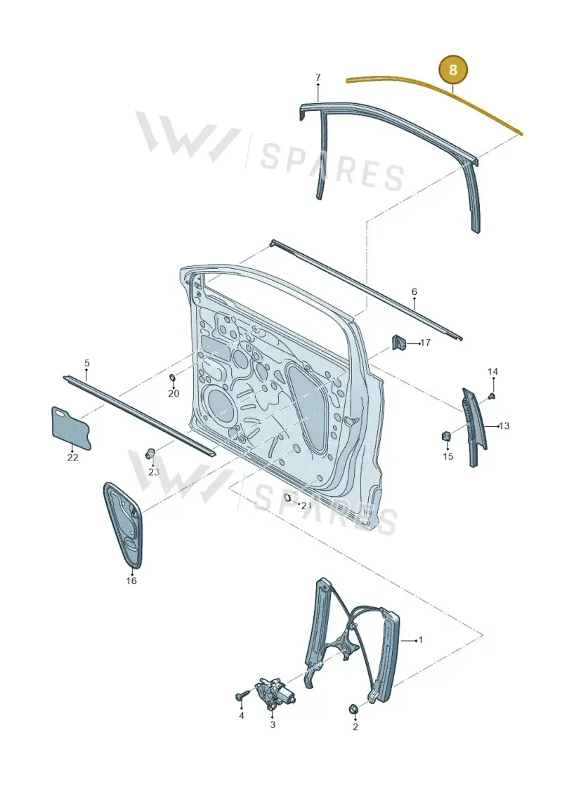 575837643BJV1 — Skoda Karoq (2017-2022) diagram 834837060, position 8