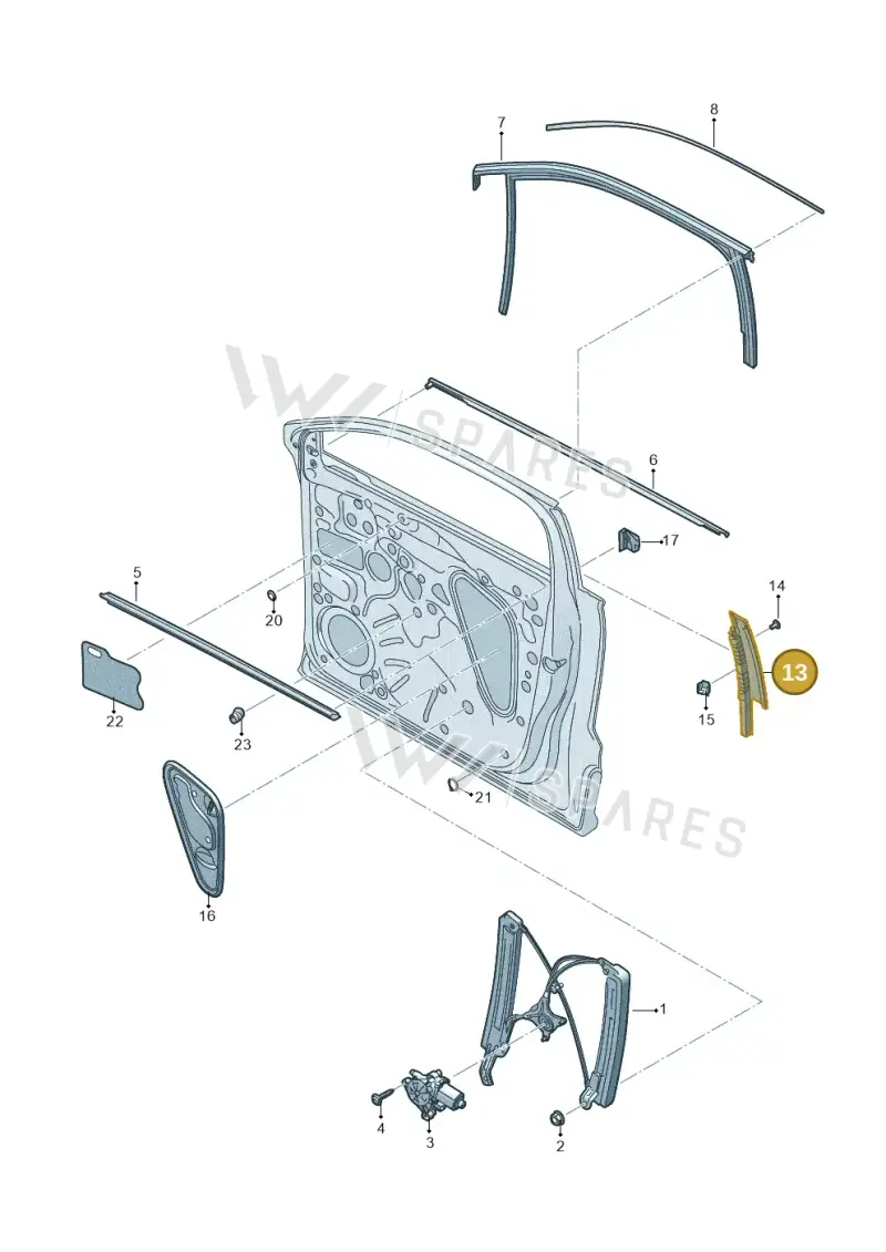 575837902A041 — Skoda Karoq (2017-2022) diagram 834837060, position 13