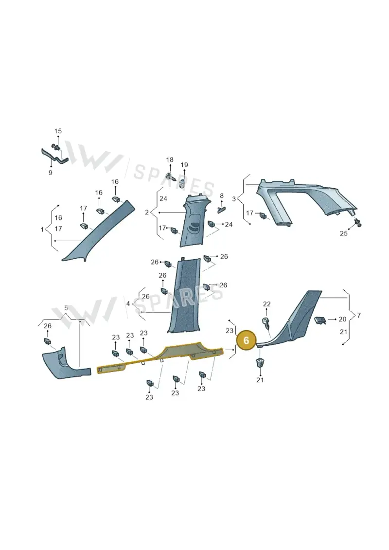 5758533729B9 — Skoda Karoq (2017-2022) diagram 834867650, position 6