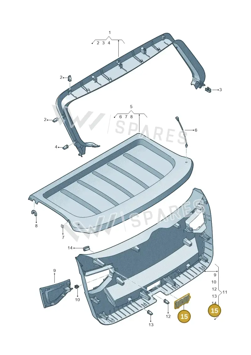 5758688199B9 — SEAT Ateca (2016-) diagram 893867900, position 15