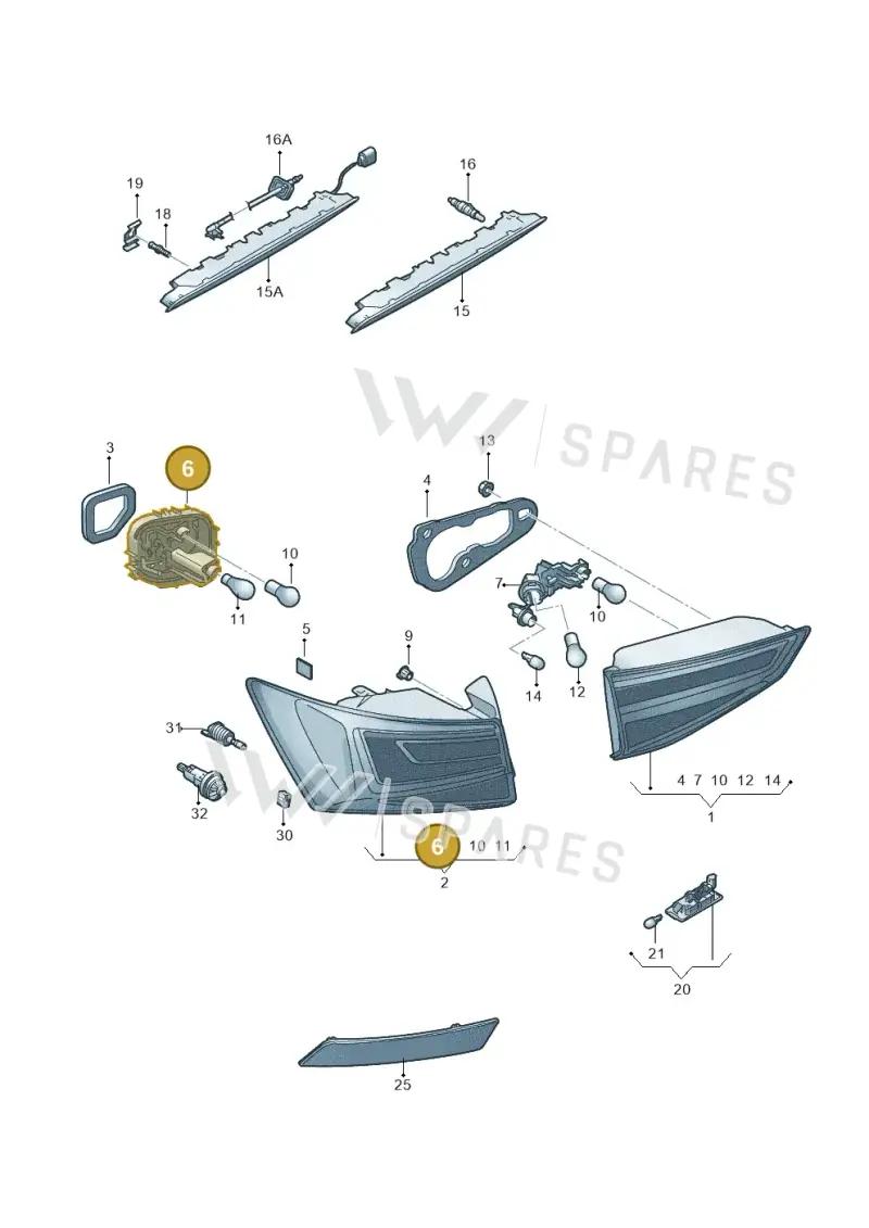 575945257 — SEAT Ateca (2016-) diagram 893945000, position 6