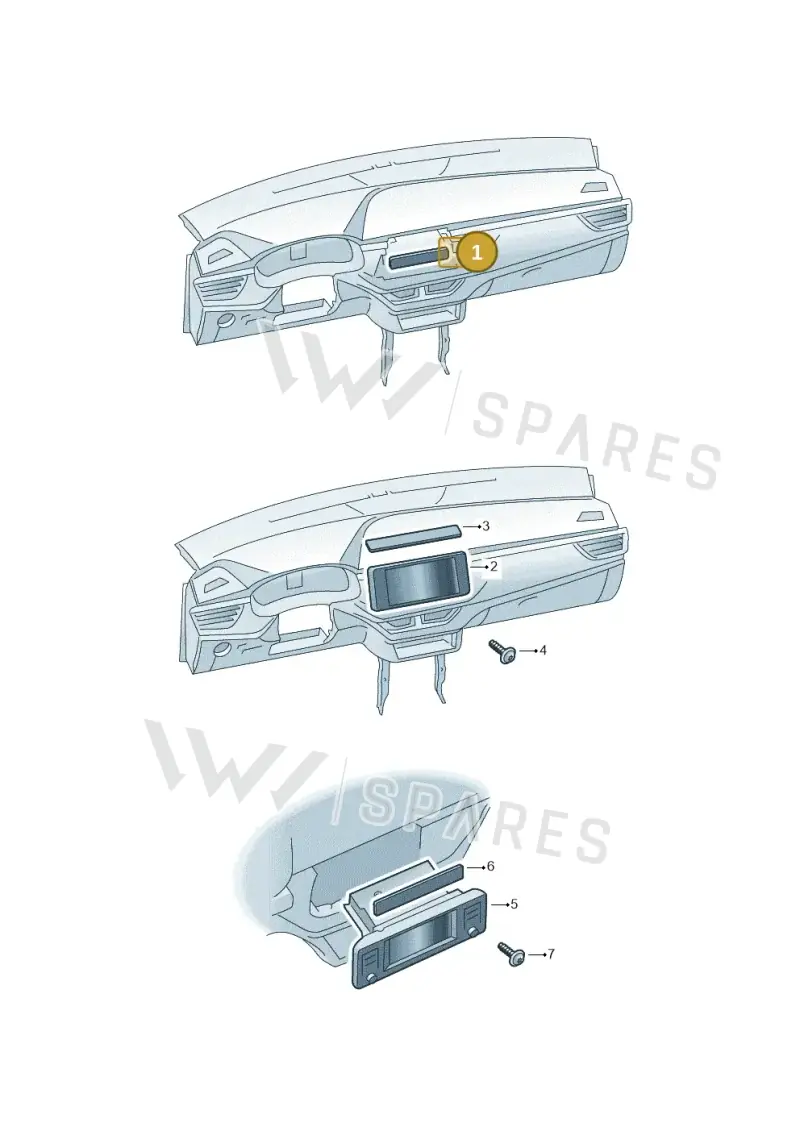 57A035874A — Skoda Fabia (2021-2022) diagram 584035000, position 1