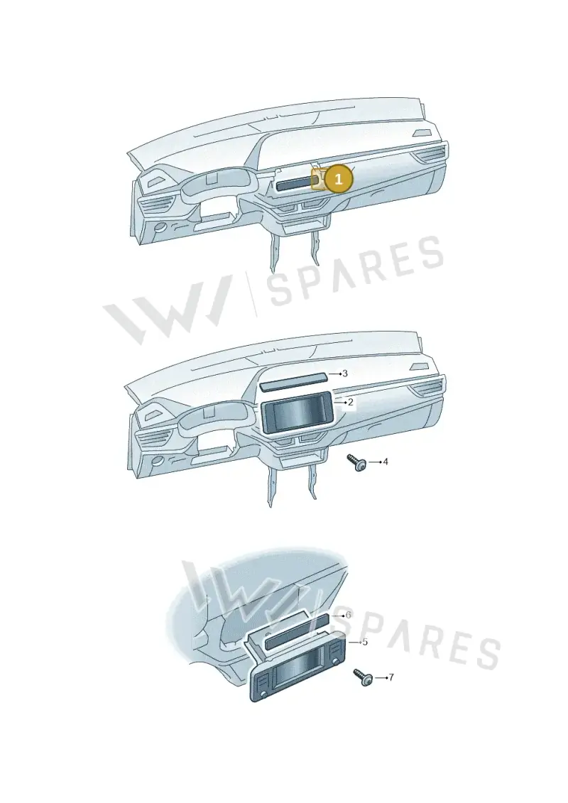 57A035876 — Skoda Fabia (2021-2022) diagram 584035000, position 1