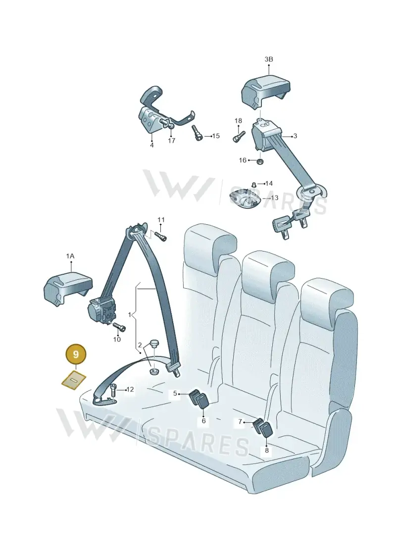 57A867094 — Skoda Karoq (2017-2023) diagram 834857750, position 9