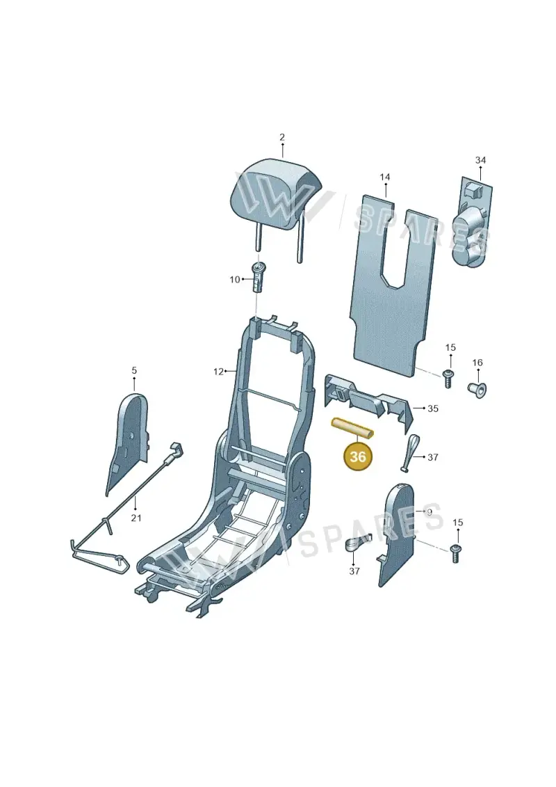 57A8856549B9 — Skoda Karoq (2017-2023) diagram 834000320, position 36