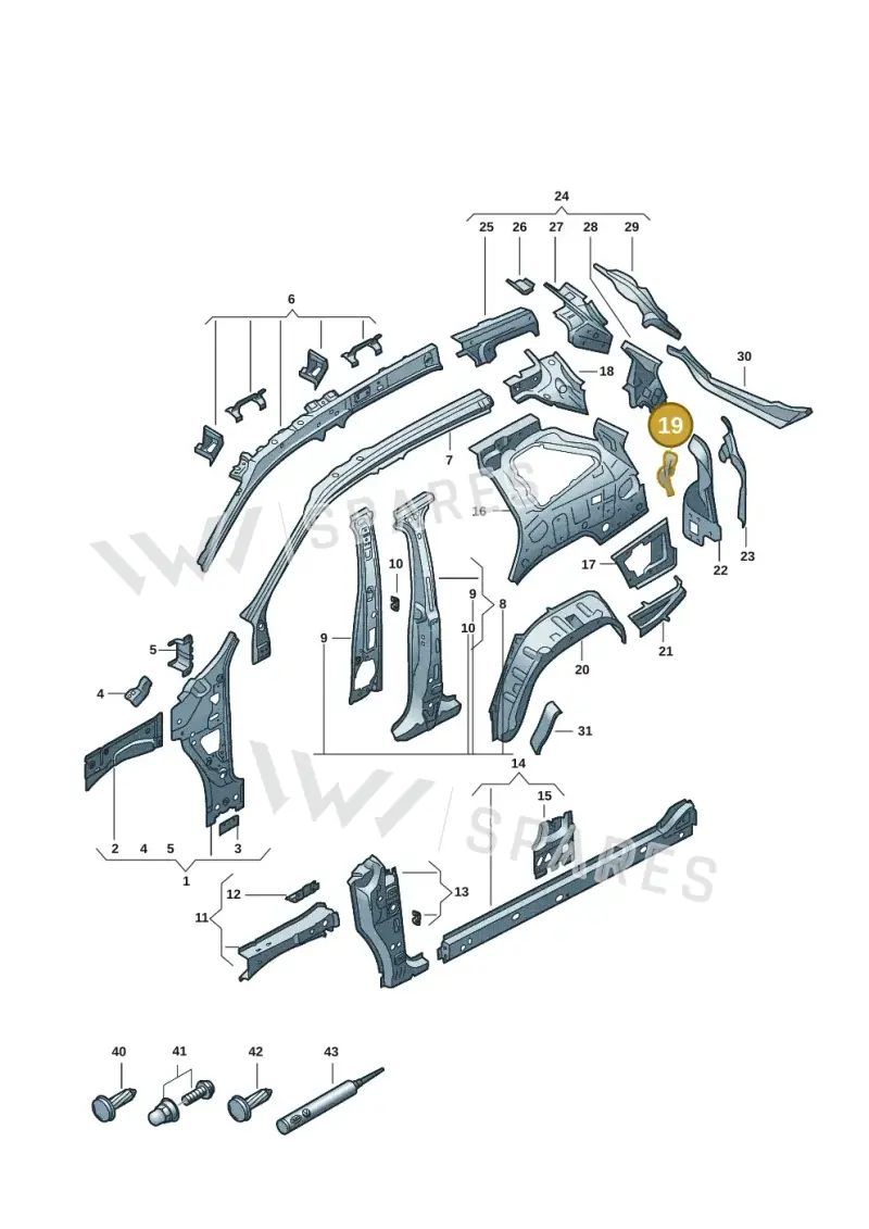 57H809322 — Skoda Kodiaq (2024-2024) diagram 57h809000, position 19