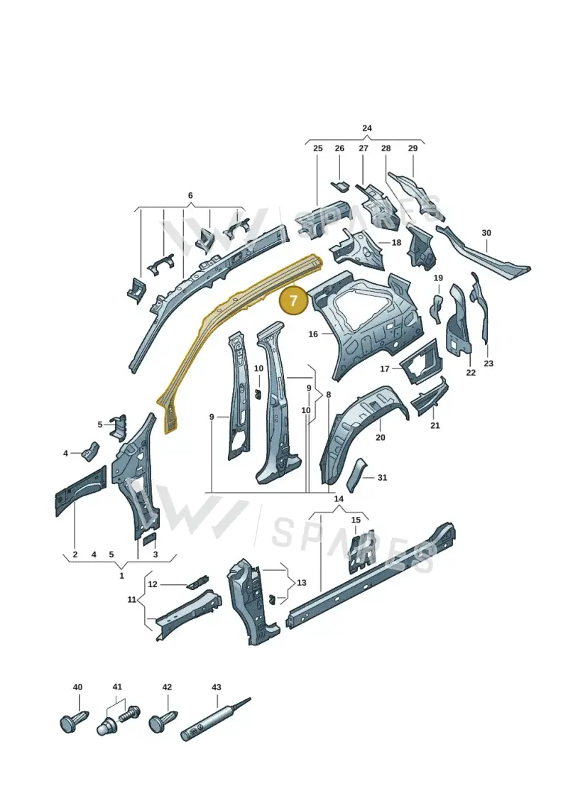 57H809427 — Skoda Kodiaq (2024-2024) diagram 57h809000, position 7