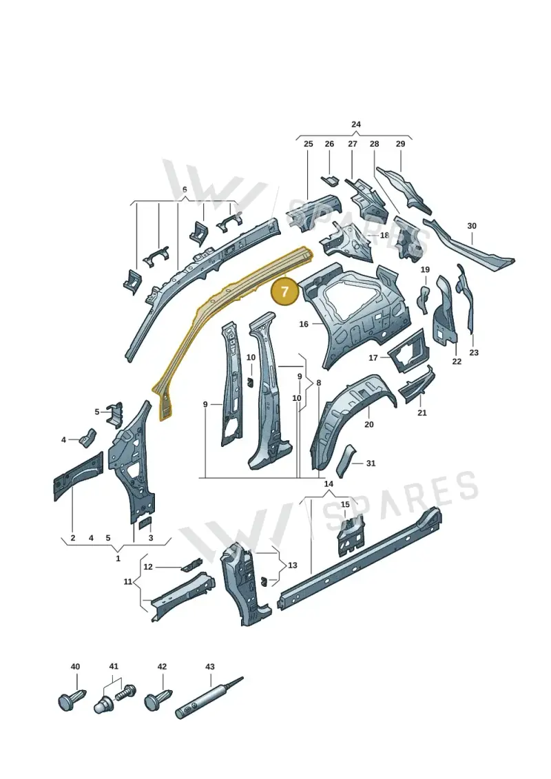 57H809428 — Skoda Kodiaq (2024-2024) diagram 57h809000, position 7