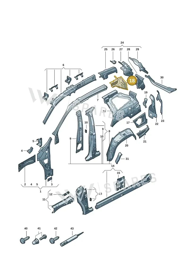 57H809457 — Skoda Kodiaq (2024-2024) diagram 57h809000, position 18