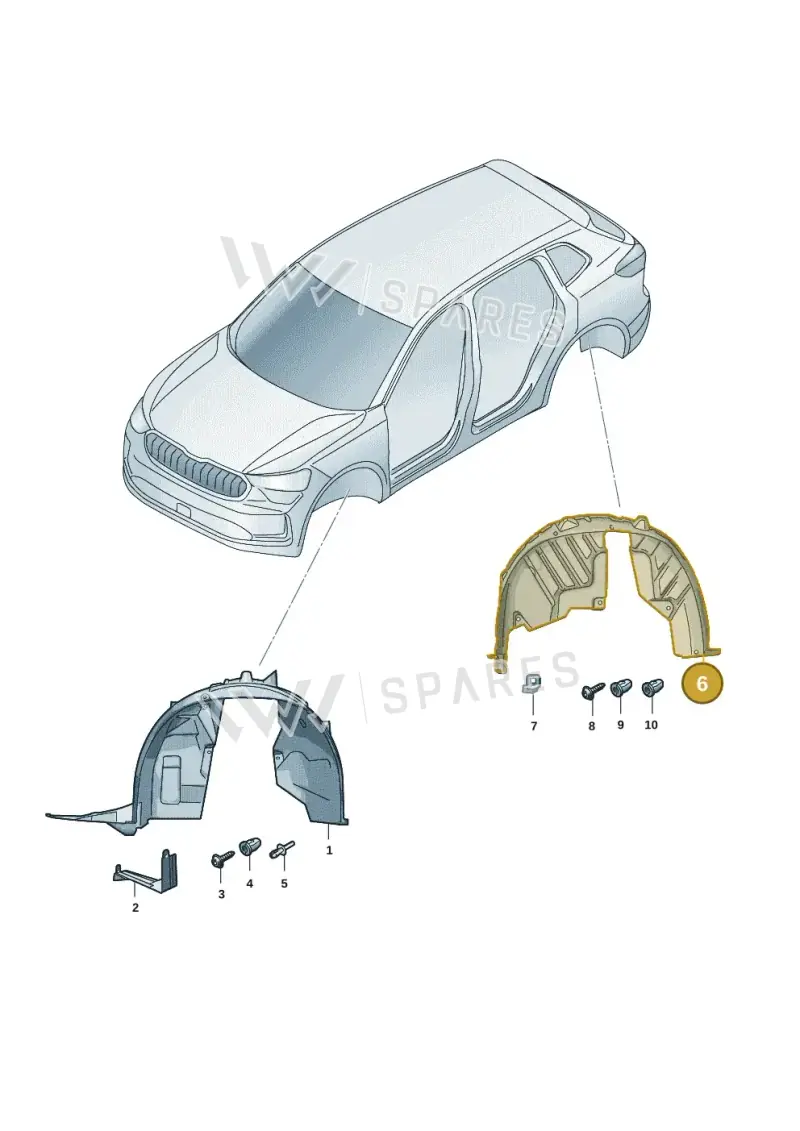 57H810969A — Skoda Kodiaq (2024-2024) diagram 57h821050, position 6