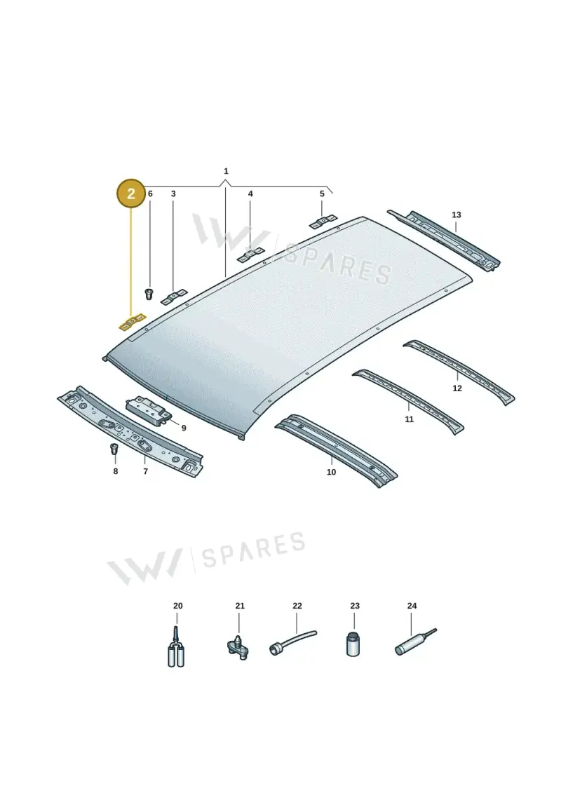 57H817422 — Skoda Kodiaq (2024-2024) diagram 57h817000, position 2