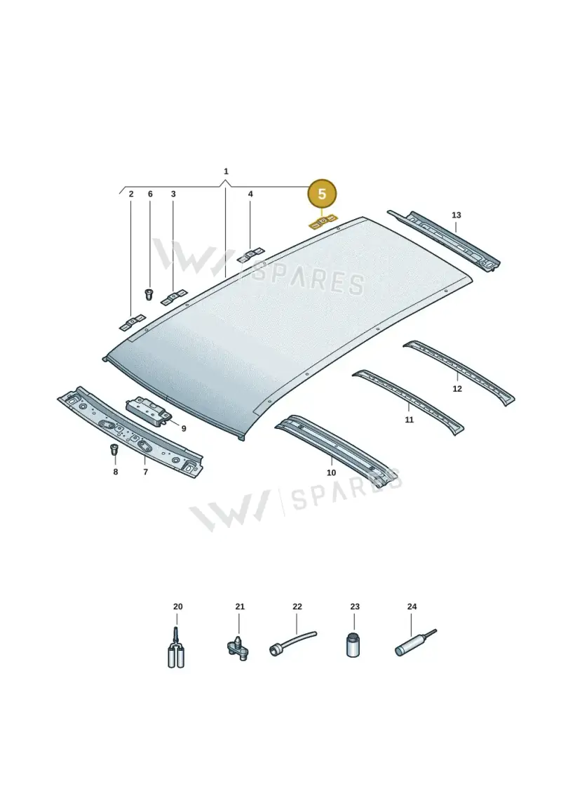 57H817906 — Skoda Kodiaq (2024-2024) diagram 57h817000, position 5