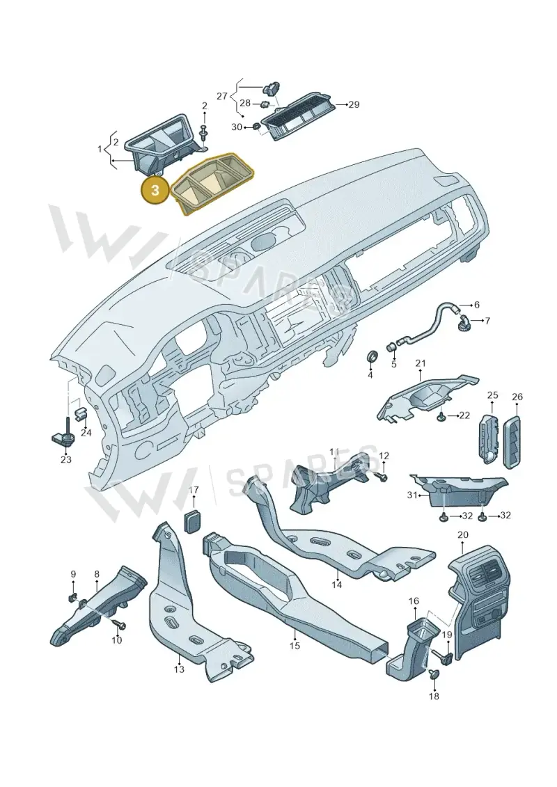 57H819363 — Skoda Kodiaq (2024-2024) diagram 804819300, position 3