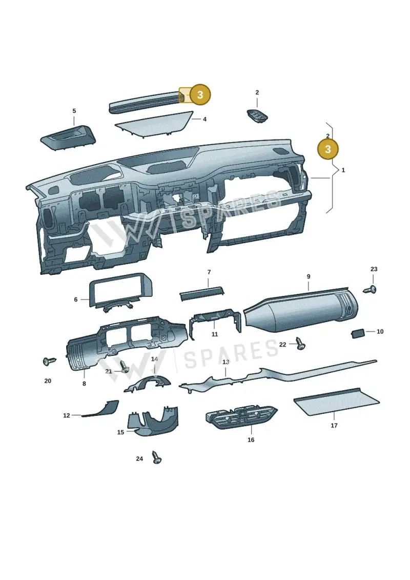 57H8196324PK — Skoda Kodiaq (2024-2024) diagram 57h857020, position 3