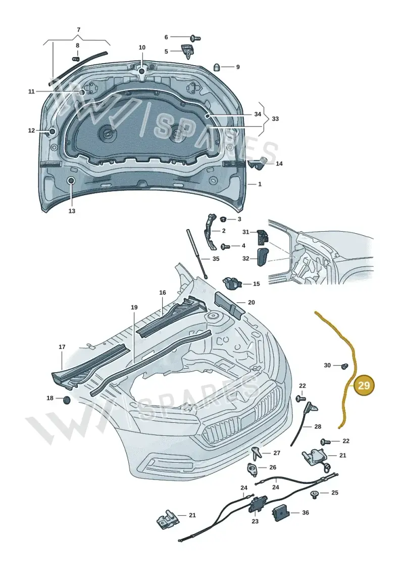 57H823535D — Skoda Kodiaq (2024-2024) diagram 57h823000, position 29