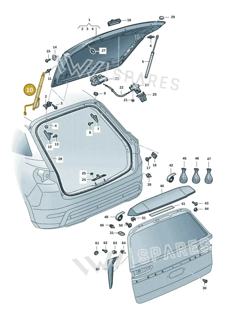 57H827552 — Skoda Kodiaq (2024-2024) diagram 57h827000, position 10