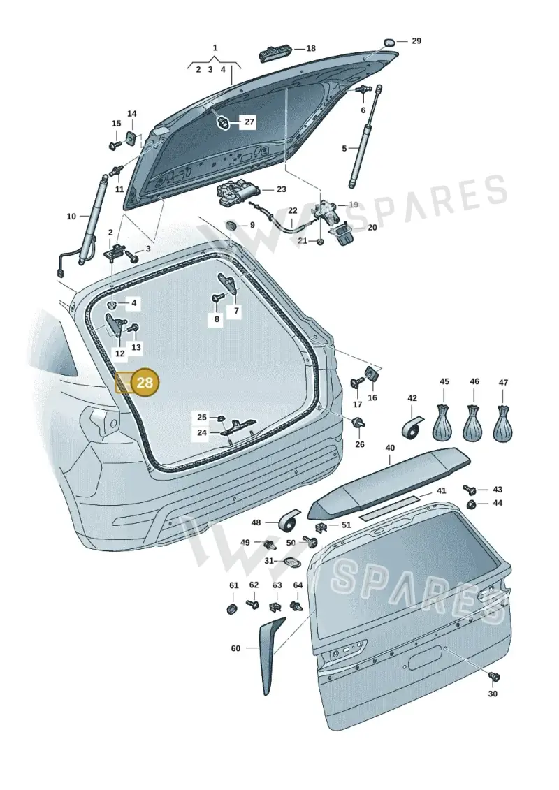 57H827705C5AP — Skoda Kodiaq (2024-2024) diagram 57h827000, position 28