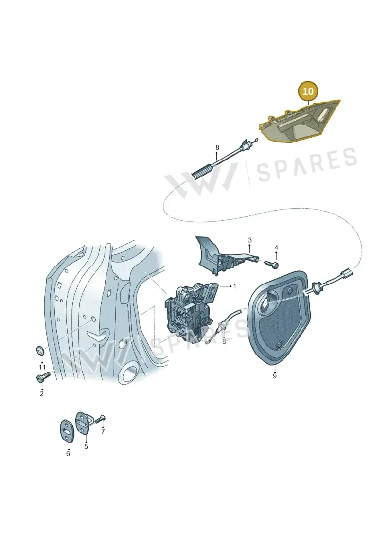 57H837225A6DH — Skoda Kodiaq (2024-2024) diagram 596837030, position 10