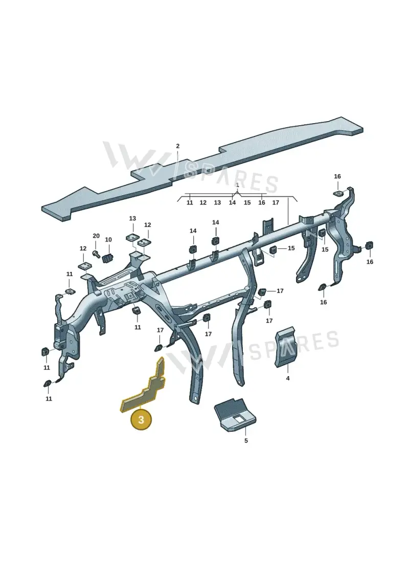 57H863310 — Skoda Kodiaq (2024-2024) diagram 57h857000, position 3