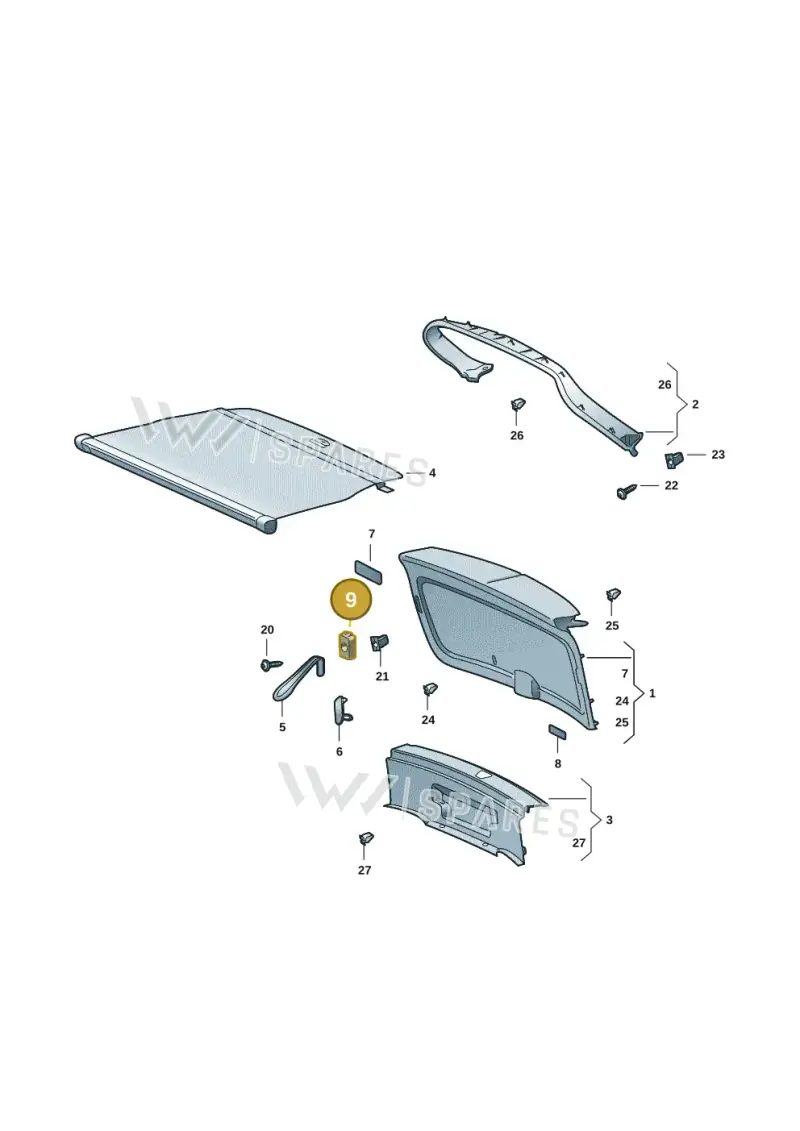 57H868775 — Skoda Kodiaq (2024-2024) diagram 57h867090, position 9