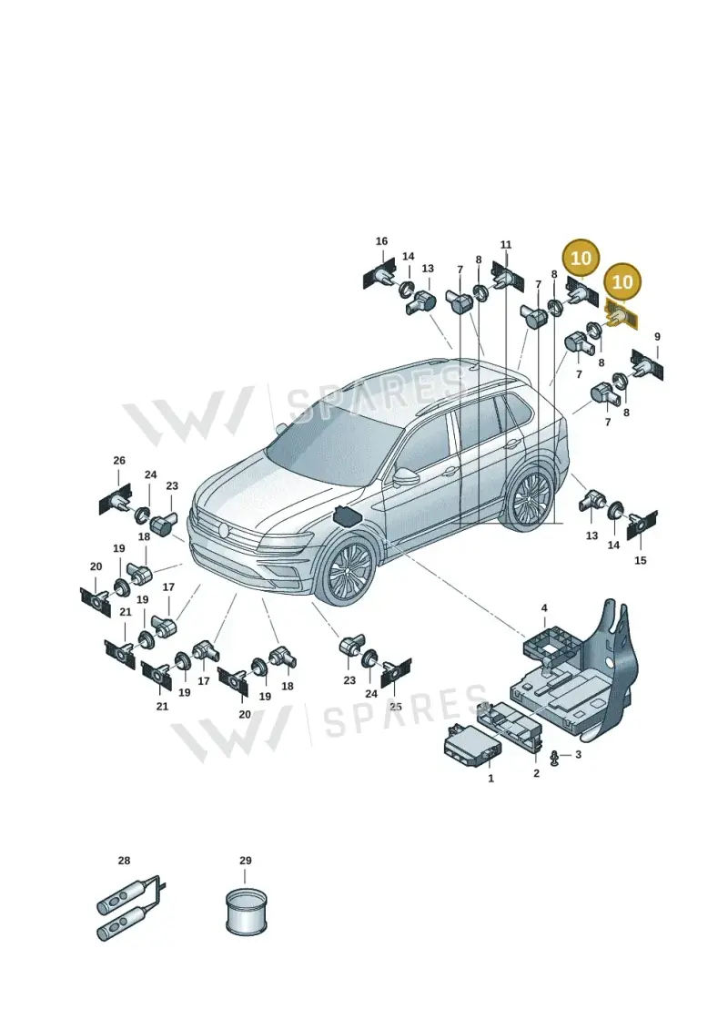 57H919486A — Skoda Kodiaq (2024-2024) diagram 57h919000, position 10