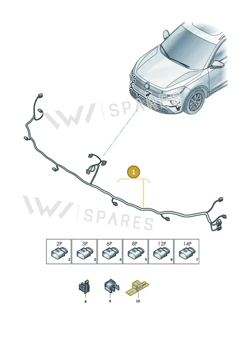 57H971095AA — Skoda Kodiaq (2024-2024) diagram 57x971000, position 1
