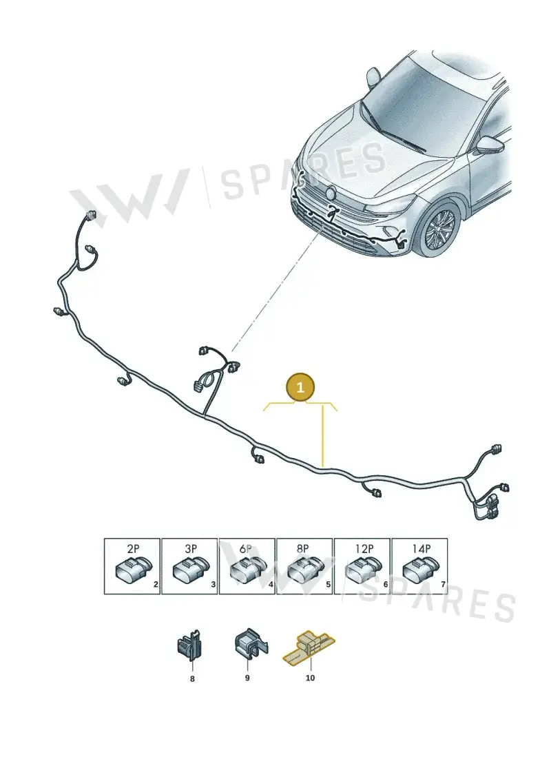 57H971095E — Skoda Kodiaq (2024-2024) diagram 57x971000, position 1