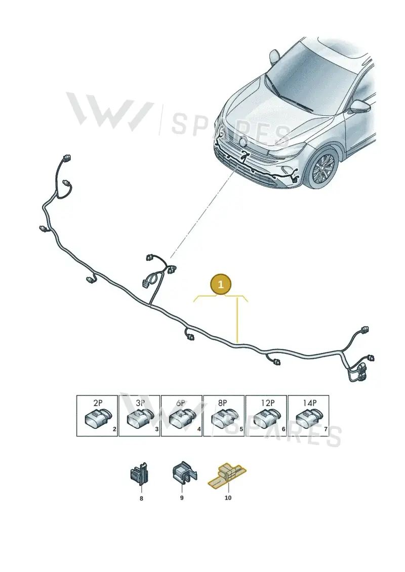 57H971095G — Skoda Kodiaq (2024-2024) diagram 57x971000, position 1