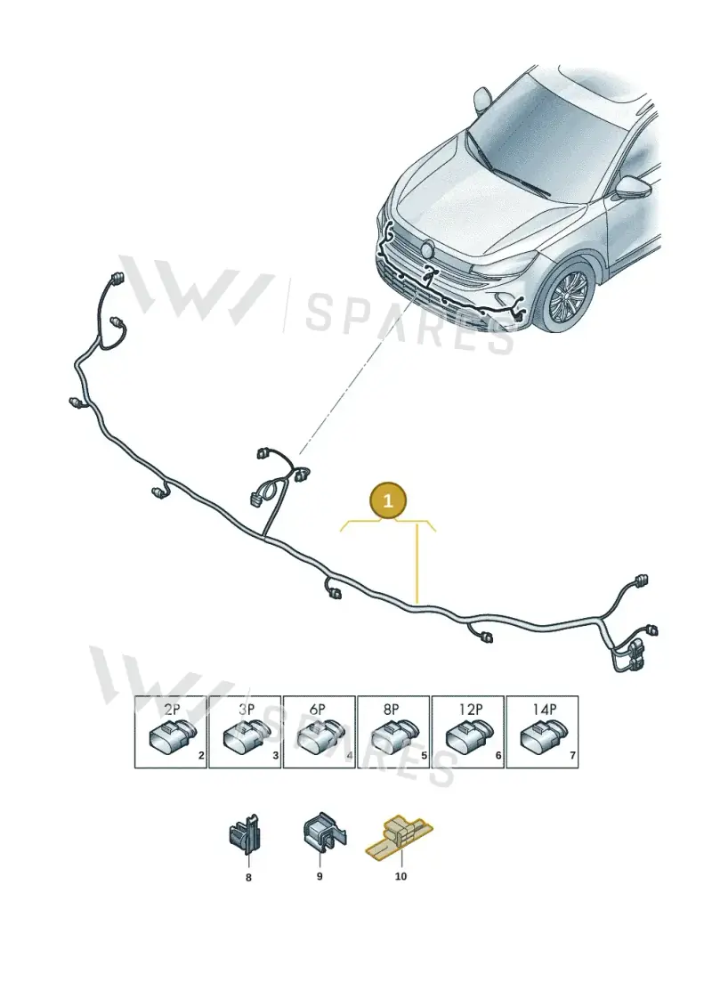 57H971095P — Skoda Kodiaq (2024-2024) diagram 57x971000, position 1
