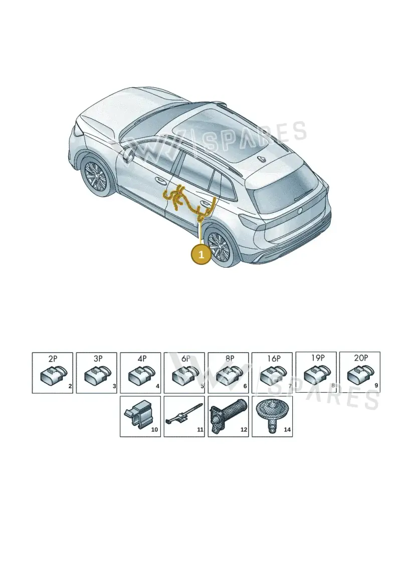57H971693K — Skoda Kodiaq (2024-2024) diagram 57x972340, position 1