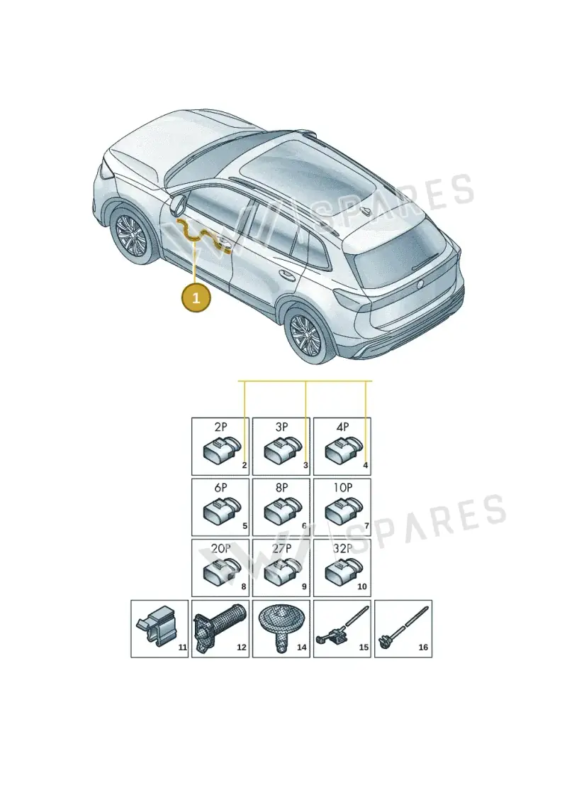 57J971120AN — Skoda Kodiaq (2024-2024) diagram 57x972300, position 1