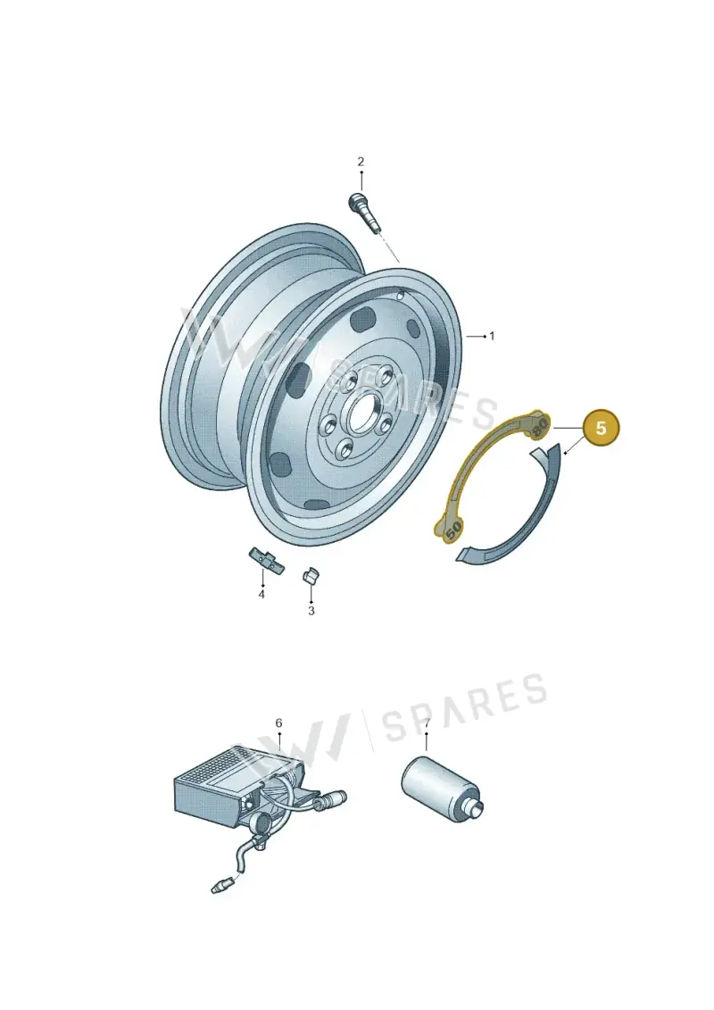 5C0010006 — Skoda Kodiaq (2024-) diagram 723601120, position 5